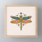 Pisces Dragonfly Mini Art Print Gallery Image 1