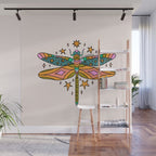 Pisces Dragonfly Wall Mural Gallery Image 1