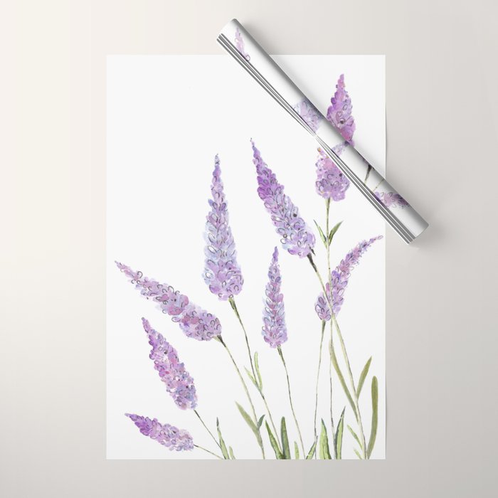 Lavander Wrapping Paper Gallery Image 1