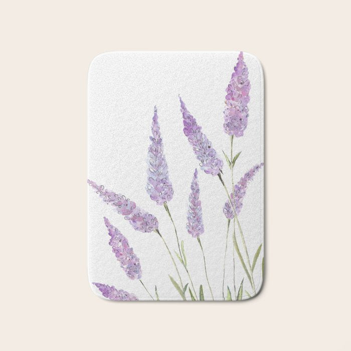 Lavander Bath Mat Gallery Image 1