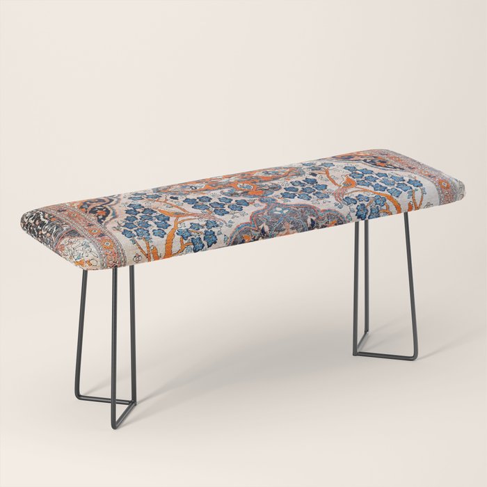 Tabriz Azerbaijan Northwest Persian Rug Print Bench Gallery Image 1