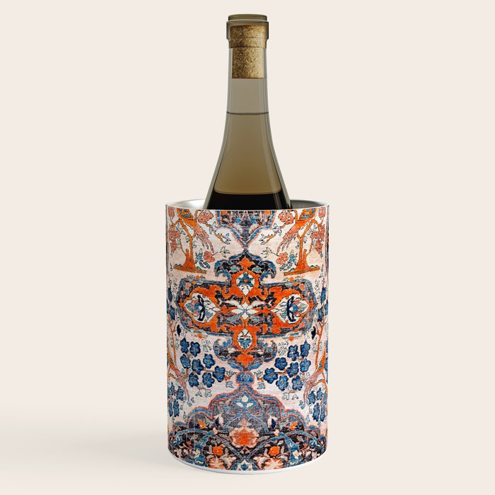 Tabriz Azerbaijan Northwest Persian Rug Print Wine Chiller Gallery Image 1