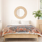 Tabriz Azerbaijan Northwest Persian Rug Print Duvet Cover Gallery Image 3