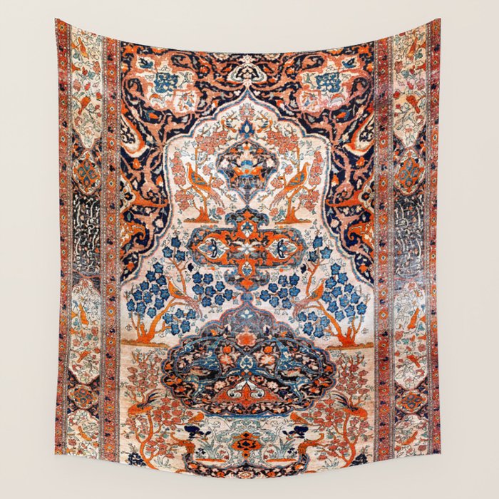 Tabriz Azerbaijan Northwest Persian Rug Print Wall Tapestry Gallery Image 4
