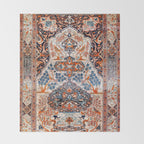 Tabriz Azerbaijan Northwest Persian Rug Print Throw Blanket Gallery Image 2