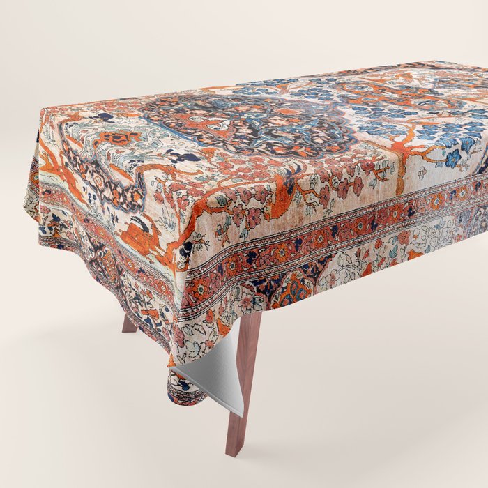 Tabriz Azerbaijan Northwest Persian Rug Print Tablecloth Gallery Image 1