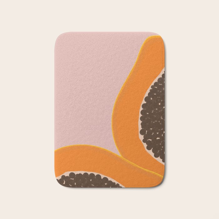 Papaya Bath Mat Gallery Image 1