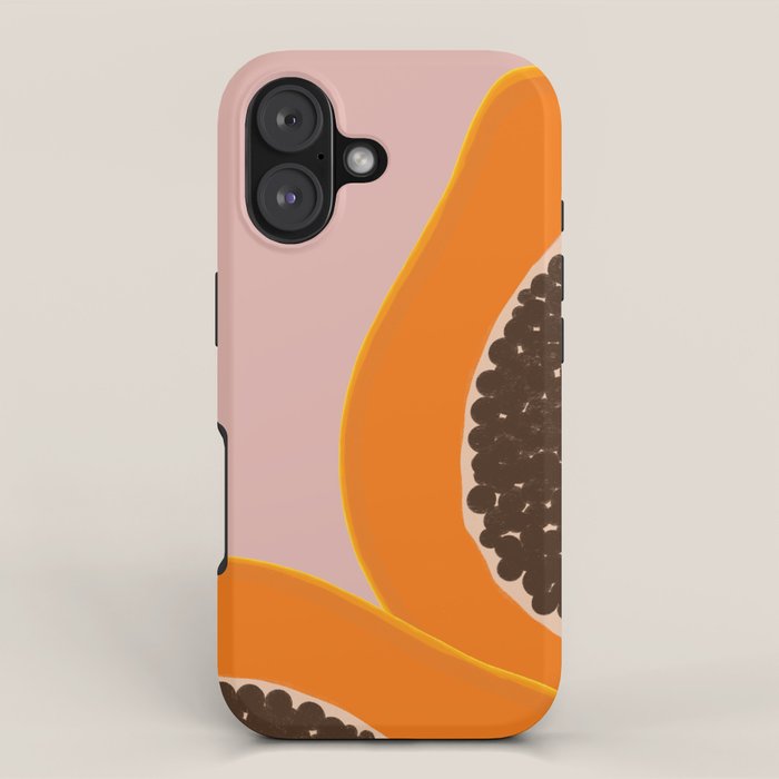Papaya iPhone Case Gallery Image 1