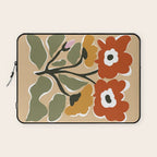 big blooming matisse flower  Laptop Sleeve Gallery Image 1