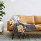 She Is Fierce Throw Blanket Gallery Image 1