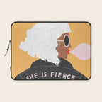 She Is Fierce Laptop Sleeve Gallery Image 1