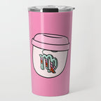 Virgo Keychain Travel Mug Gallery Image 1