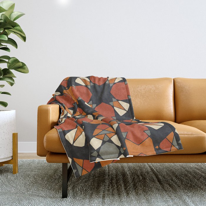 kaleidoscope Throw Blanket Gallery Image 1