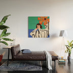 Dance of Colors and Dreams Wood Wall Art Gallery Image 2
