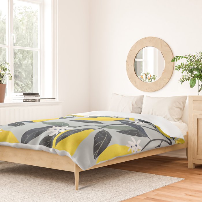 Lemons pattern Duvet Cover Gallery Image 2