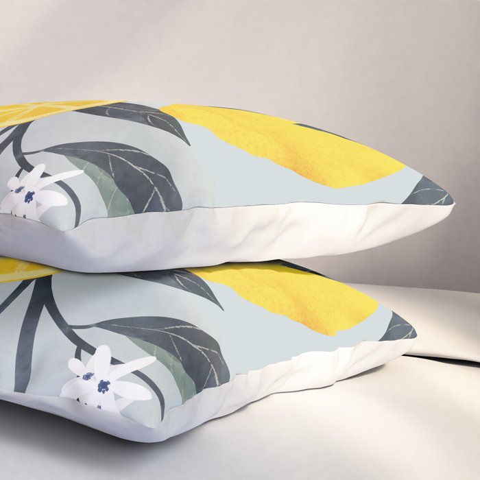 Lemons pattern Pillow Sham Gallery Image 3