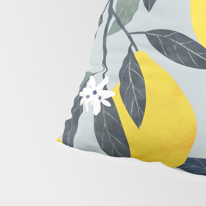 Lemons pattern Pillow Sham Gallery Image 4