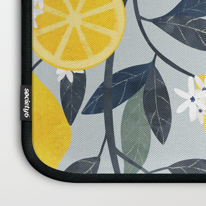 Lemons pattern Laptop Sleeve Gallery Image 3