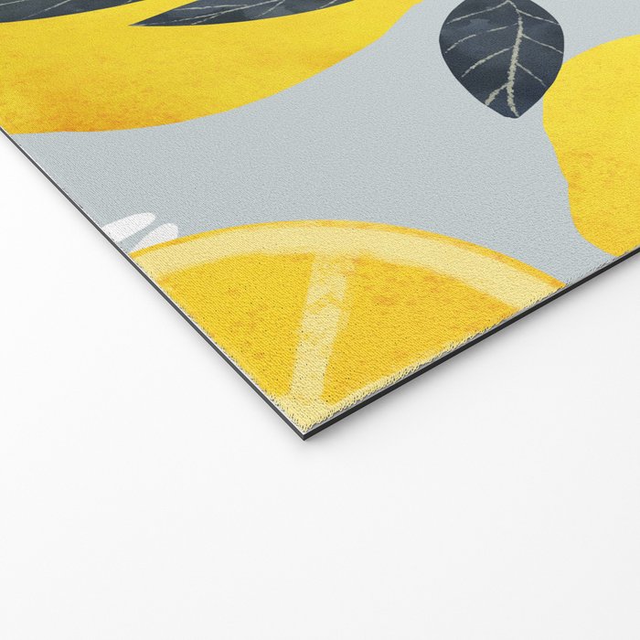 Lemons pattern Welcome Mat Gallery Image 2