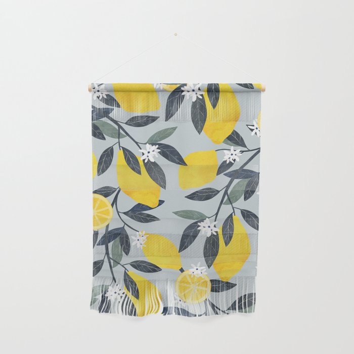 Lemons pattern Wall Hanging Gallery Image 1