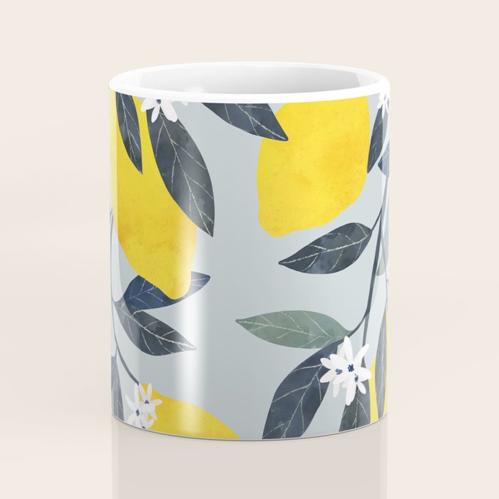 Lemons pattern Coffee Mug Gallery Image 4