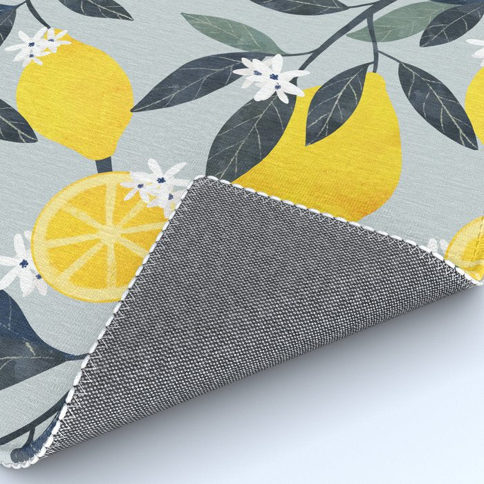 Lemons pattern Rug Gallery Image 4