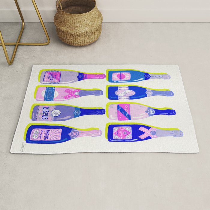 French Champagne Collection - Indigo Rug Gallery Image 1