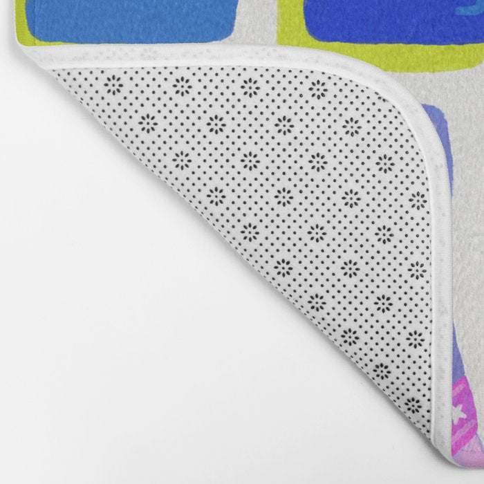 French Champagne Collection - Indigo Bath Mat Gallery Image 2