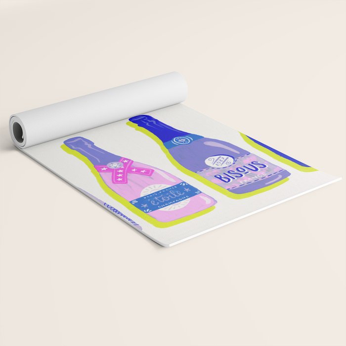 French Champagne Collection - Indigo Yoga Mat Gallery Image 2