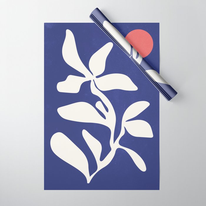Indigo Sunrise Wrapping Paper Gallery Image 1