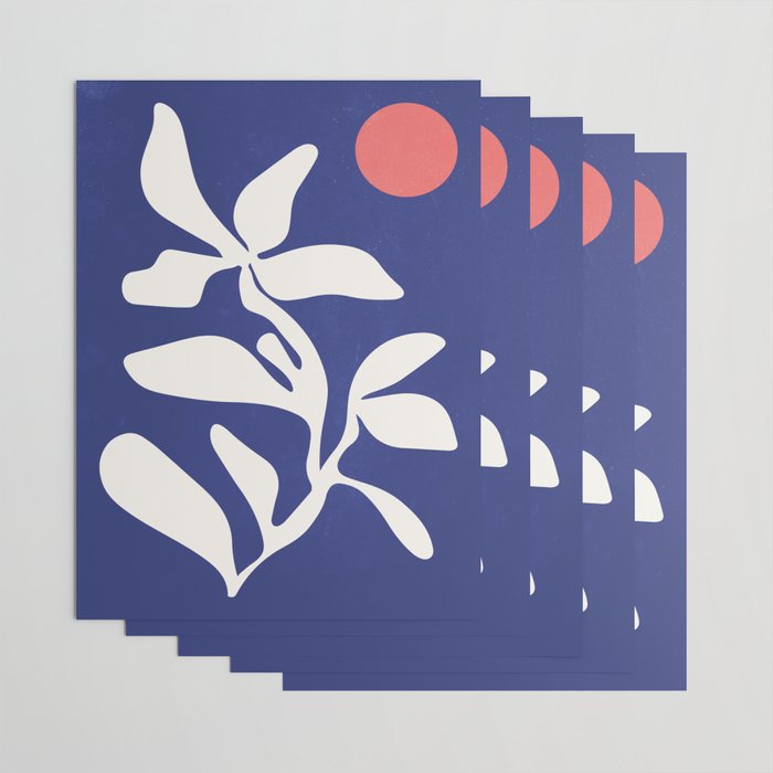 Indigo Sunrise Wrapping Paper Gallery Image 3