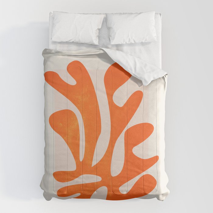 Flamingo: Matisse Color Series IV | Mid-Century Edition Comforter Gallery Image 6