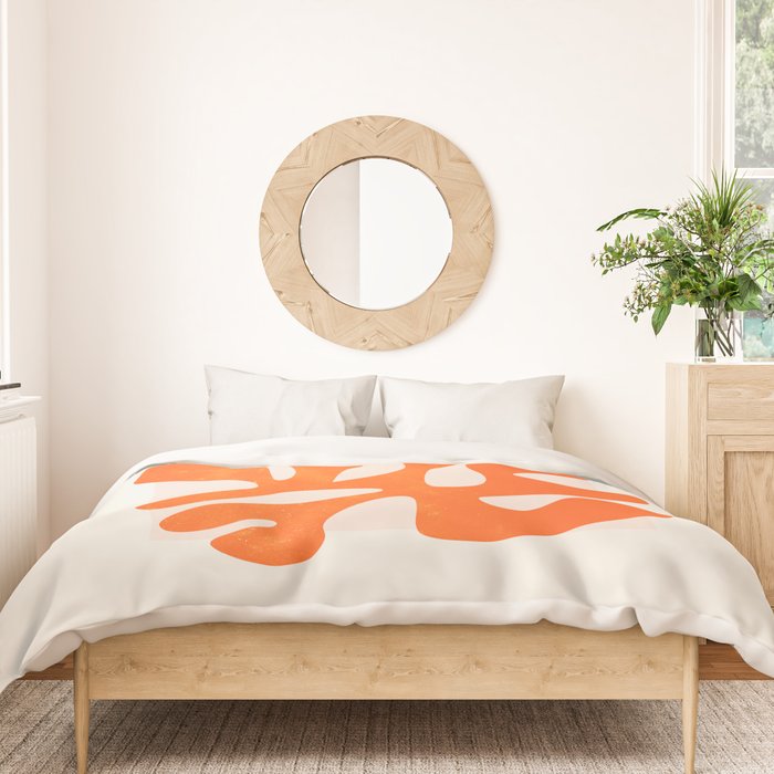Flamingo: Matisse Color Series IV | Mid-Century Edition Duvet Cover Gallery Image 3