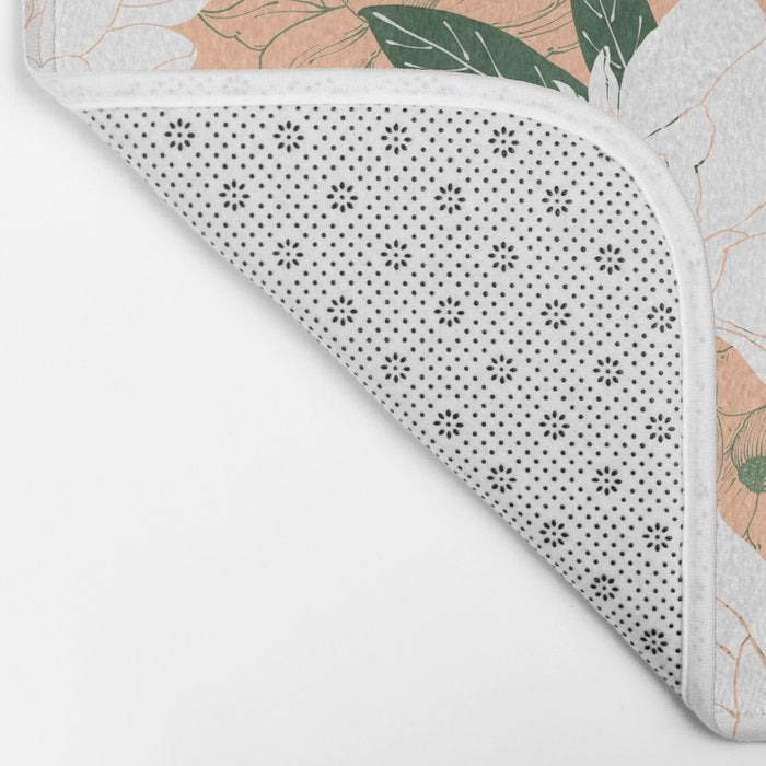 Big floral blossoms PF24 Bath Mat Gallery Image 2