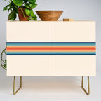 Retro 70s Vintage Summer Style Stripes - Conima Credenza Gallery Image 1
