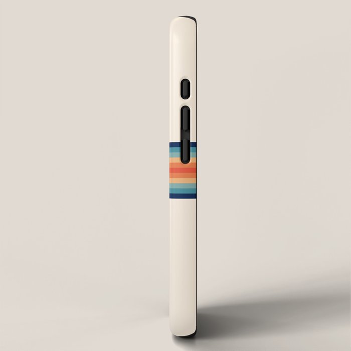 Retro 70s Vintage Summer Style Stripes - Conima iPhone Case Gallery Image 2