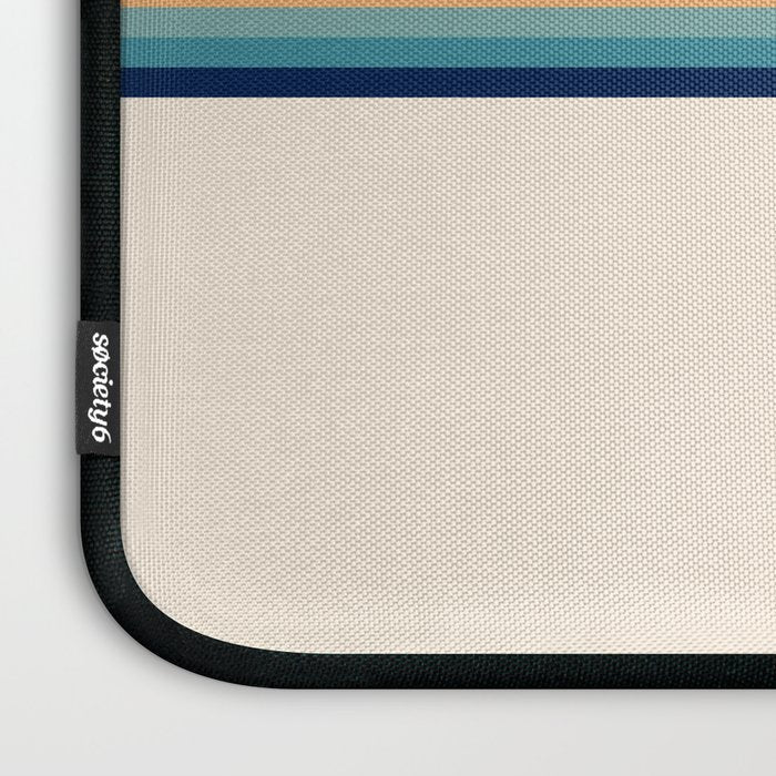 Retro 70s Vintage Summer Style Stripes - Conima Laptop Sleeve Gallery Image 3