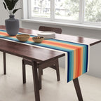 Retro 70s Vintage Summer Style Stripes - Conima Table Runner Gallery Image 2