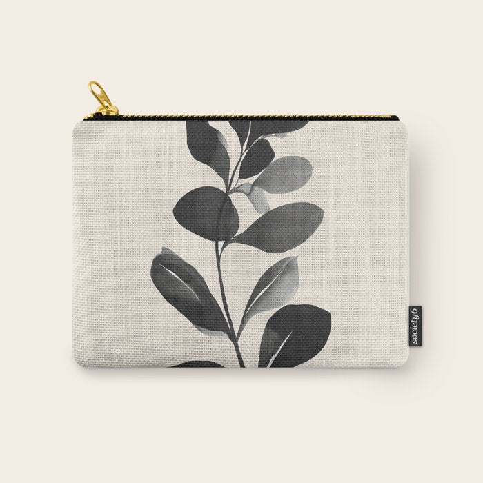 Botanical Silhouette II Carry All Pouch Gallery Image 1