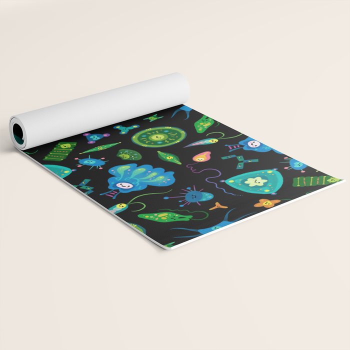 Phytoplankton Yoga Mat Gallery Image 2
