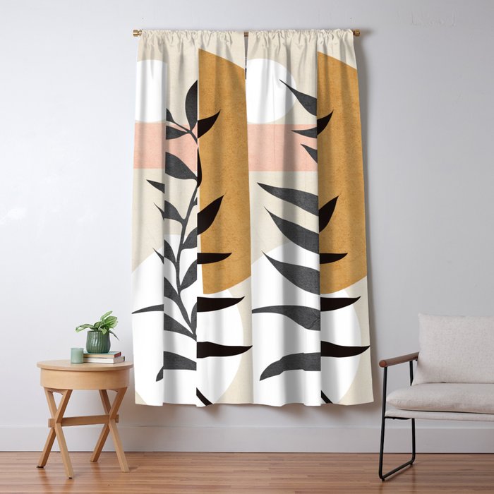 Minimal Abstract Shapes 15 Window Curtain Gallery Image 5