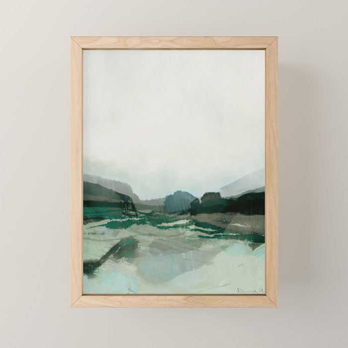 Highland Landscape Mini Art Print Gallery Image 1