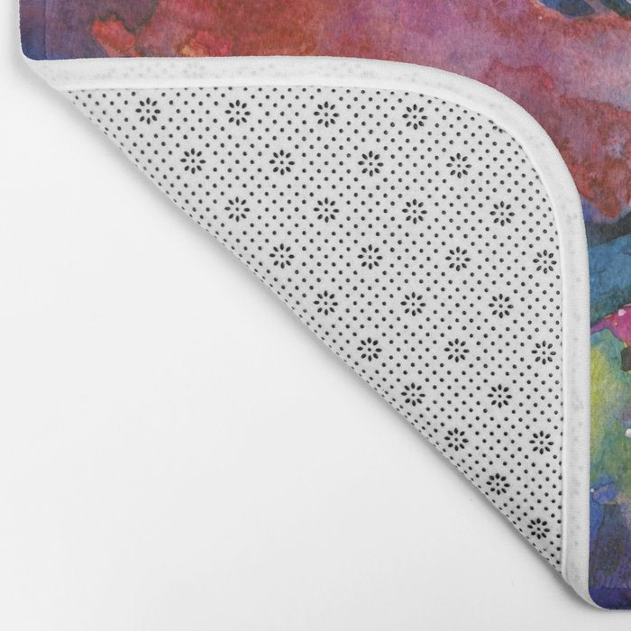 Sockeye Salmon by Kathy Morton Stanion Bath Mat Gallery Image 2