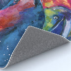 Sockeye Salmon by Kathy Morton Stanion Rug Gallery Image 4