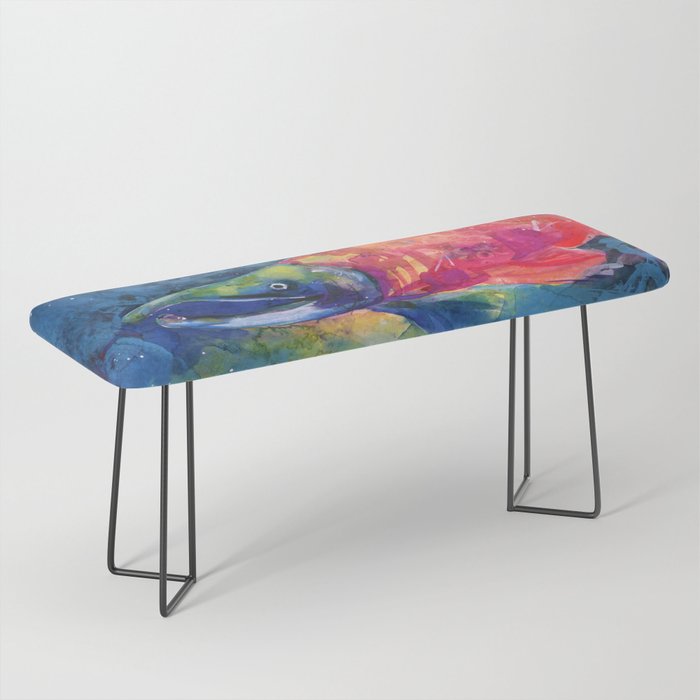 Sockeye Salmon by Kathy Morton Stanion Bench Gallery Image 1