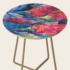 Sockeye Salmon by Kathy Morton Stanion Side Table Gallery Image 2