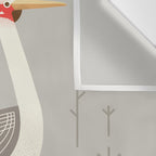 Brolga, Bird of Australia Wall Tapestry Gallery Image 3