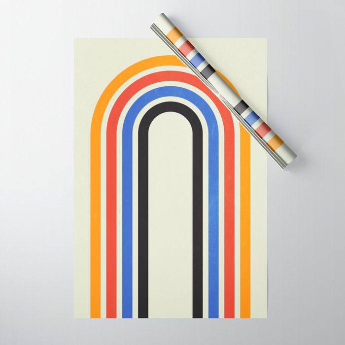 Bauhaus Arches Wrapping Paper Gallery Image 1