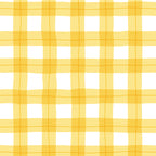Yellow geometric plaid gingham pattern Coffee Mug Gallery Image 2