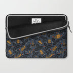Summer Camping - Midnight Blue Laptop Sleeve Gallery Image 2